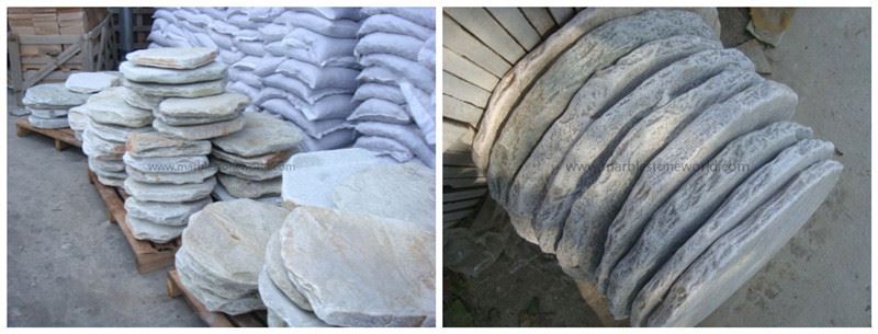 Tumbled Flagstone Paving 1